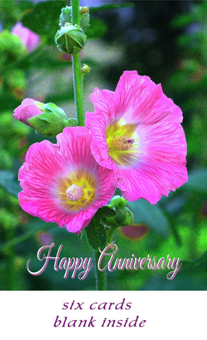 Hollyhock Pair - Anniversary